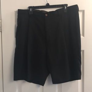 Men’s Tommy Bahama black silk shorts